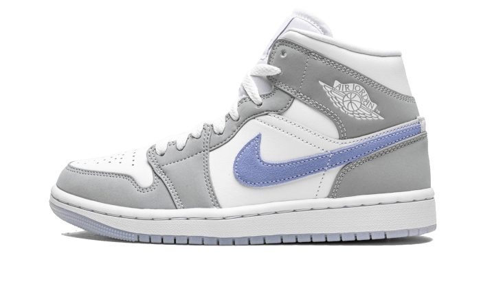 Air Jordan - Air Jordan 1 Mid Wolf Grey - Gris