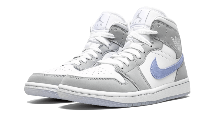 Air Jordan - Air Jordan 1 Mid Wolf Grey - Gris