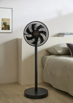Air Stand Foldable - 50W Foldable Pedestal Fan - Black