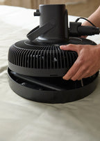Air Stand Foldable - 50W Foldable Pedestal Fan - Black