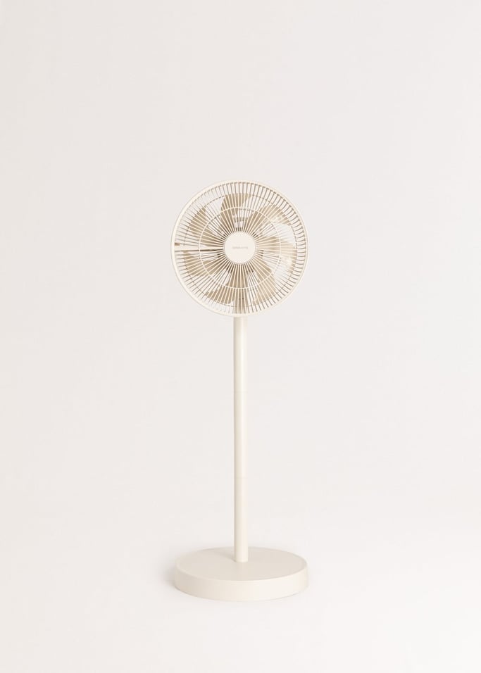Foldable Air Stand - 50W Foldable Pedestal Fan - Off White