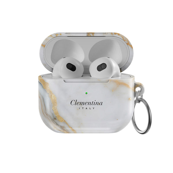 Coque Neutral Marble Pour Apple Airpods 4
