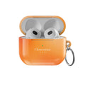 Orange Aura Case For Apple AirPods 4