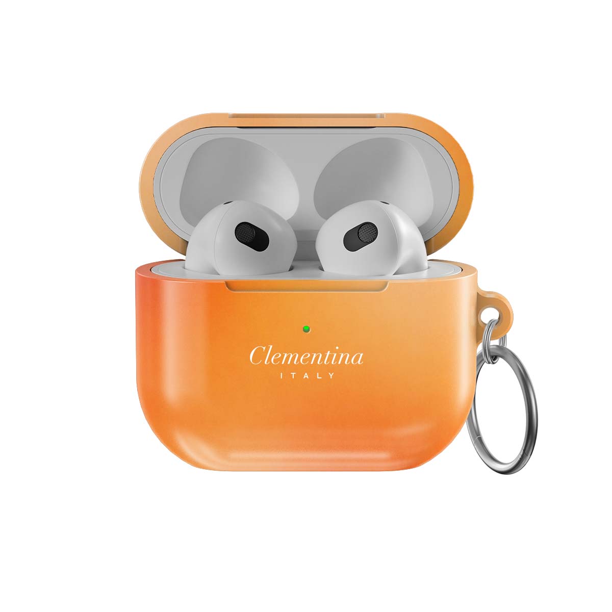 Orange Aura Case For Apple AirPods 4