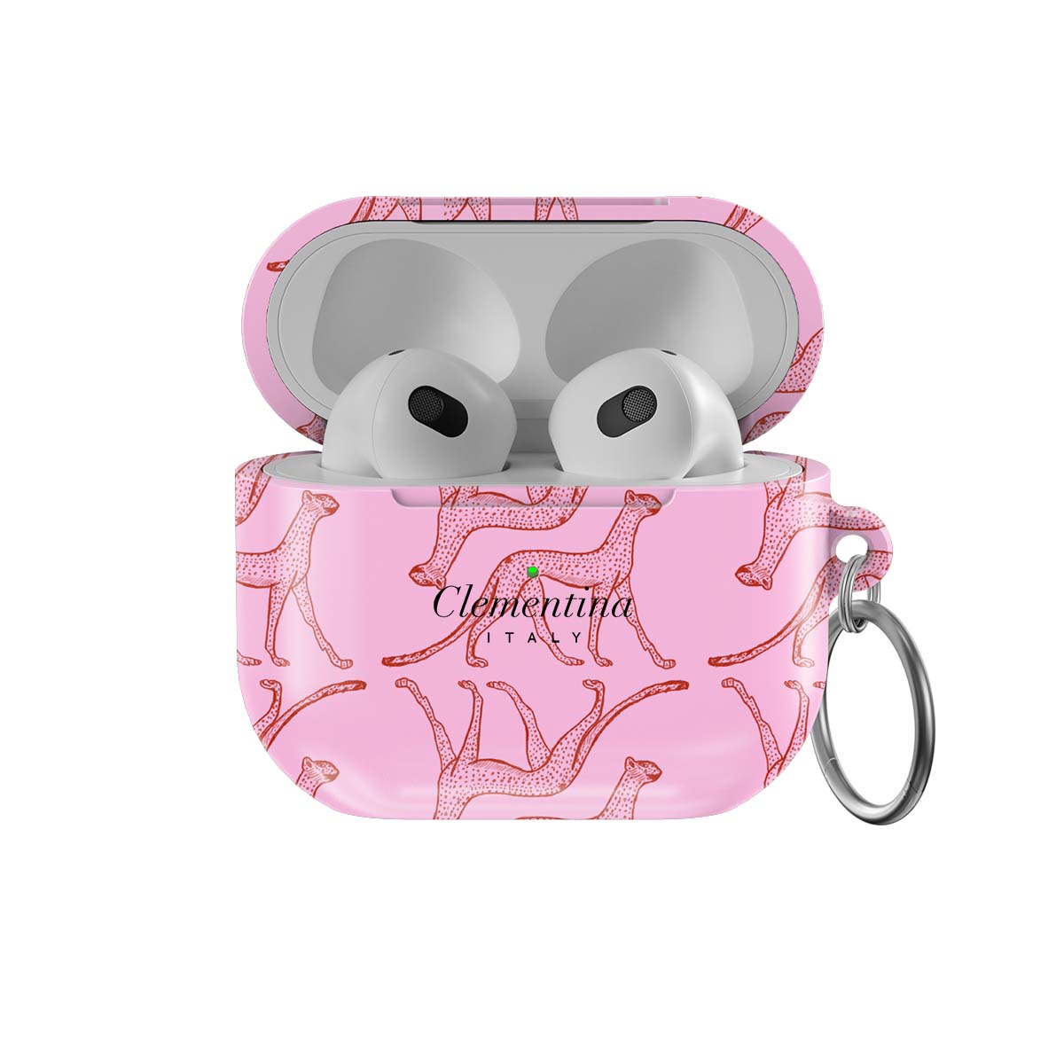 Custodia Panthera Rosa Per Apple Airpods 4