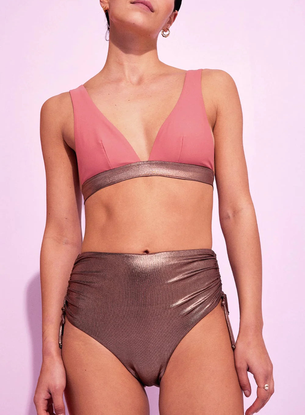 Braguita de bikini Tina - Bronce