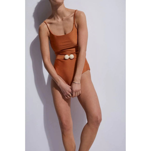 Maillot Une Pièce Tia - Spicy Glossy