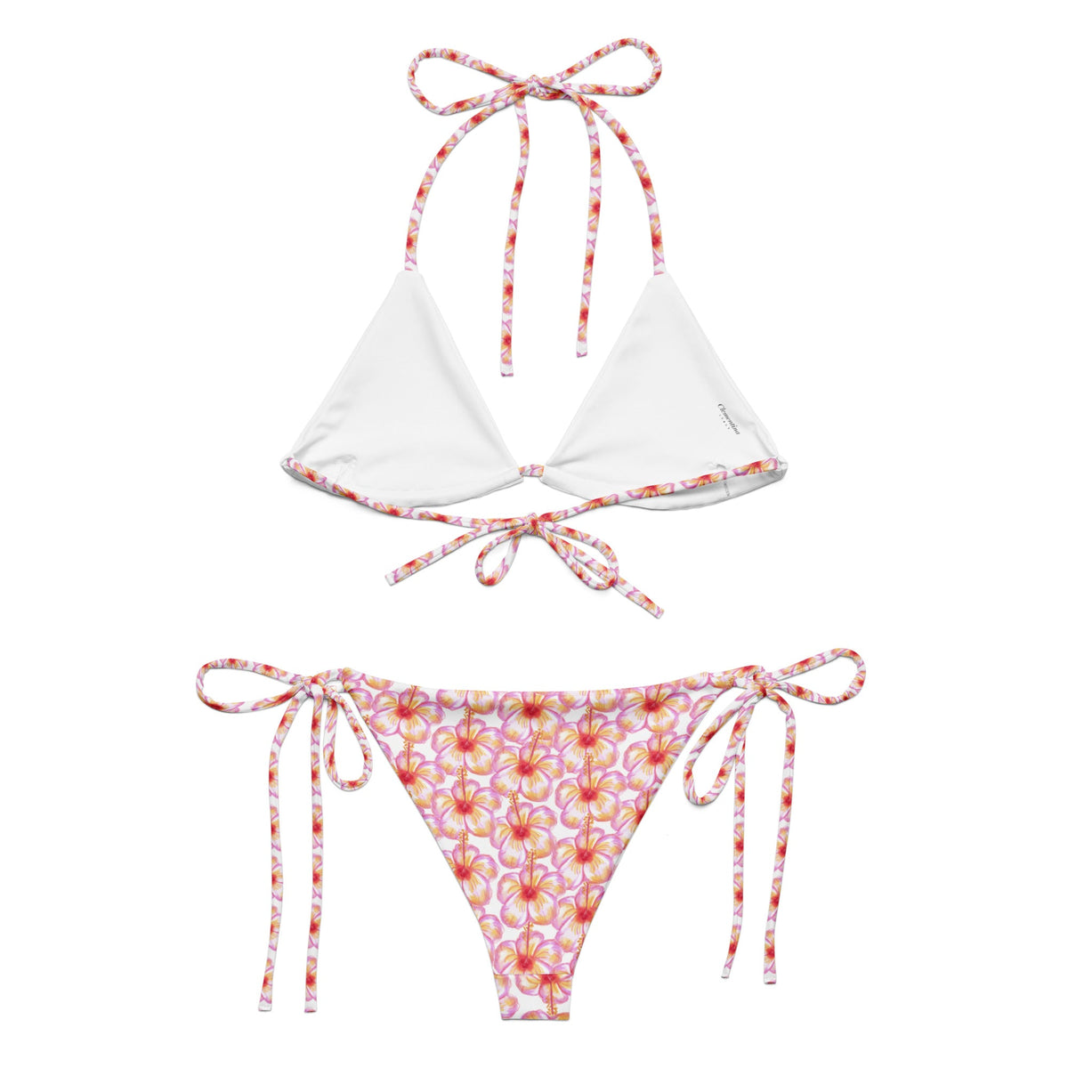 Bikini Due Pezzi Estivo Hibiscus