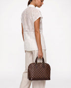 Louis Vuitton Alma PM Damier Ébène Coated Canvas