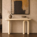 Opale - Console Laquée Blanche En Mdf