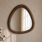 Yoko - Organic Walnut Veneer Mirror