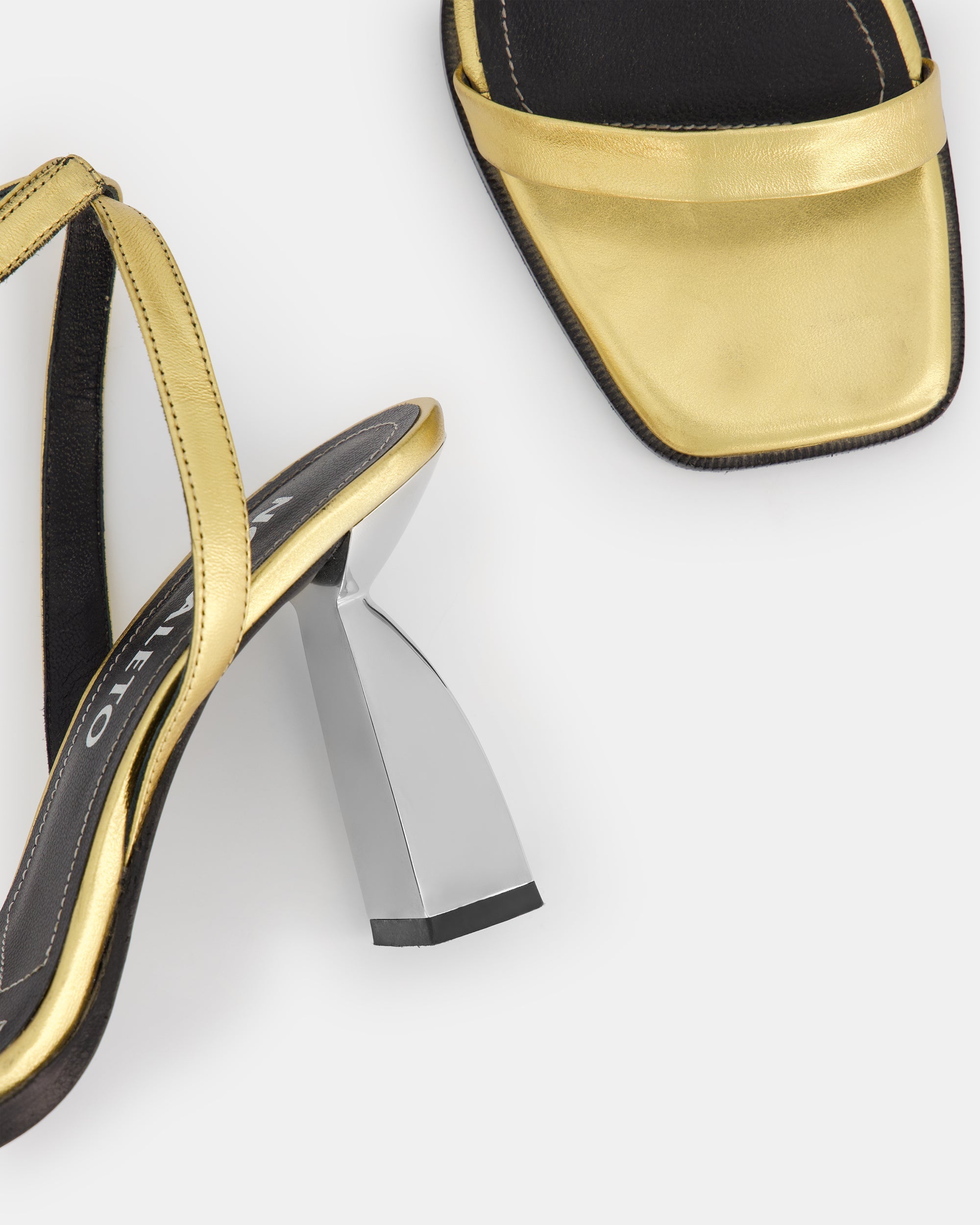 Angel E Gold Metallic Nappa