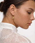 Chanel Boucles D'Oreilles Trèfle 2003