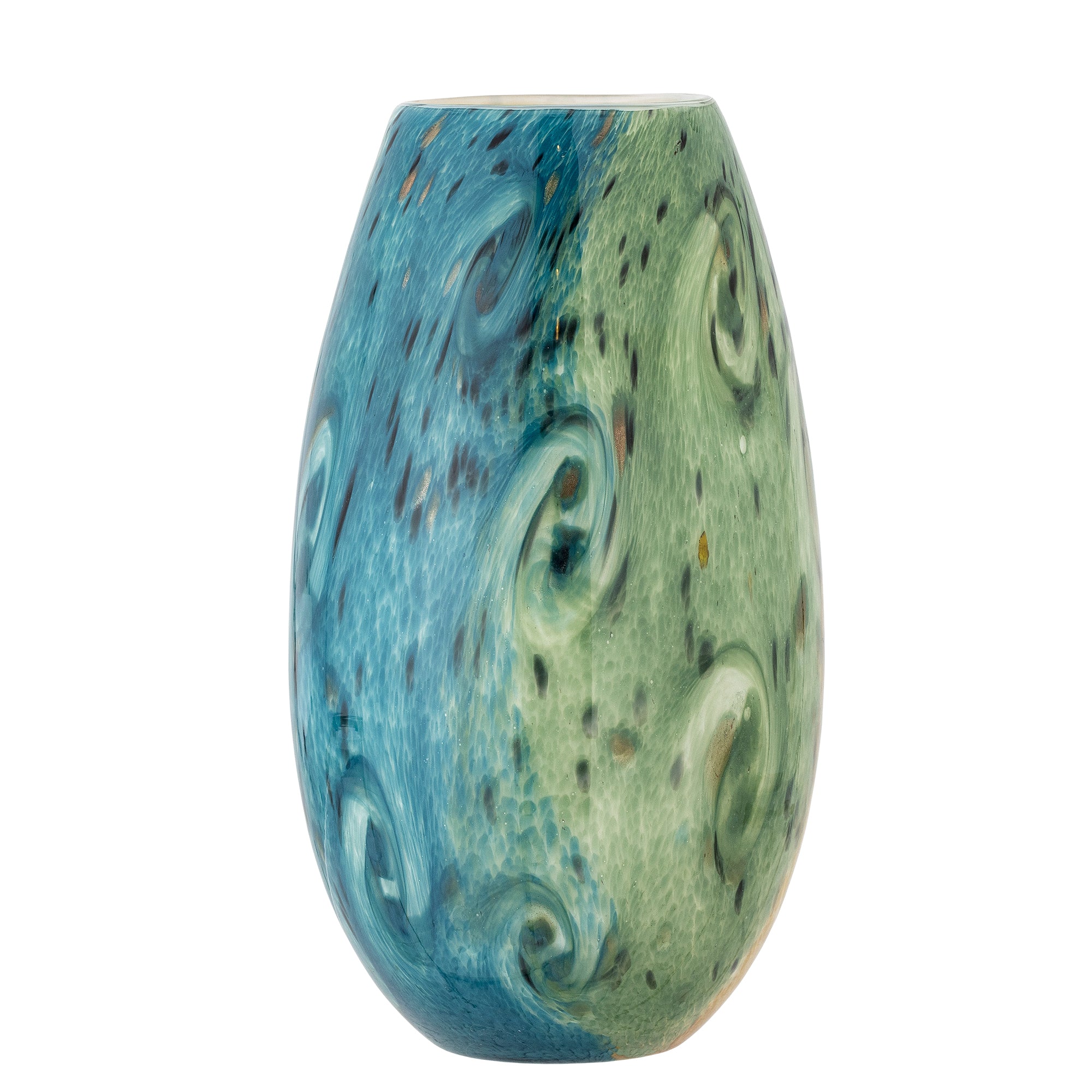 Kalian - Vase - Blue - Glass