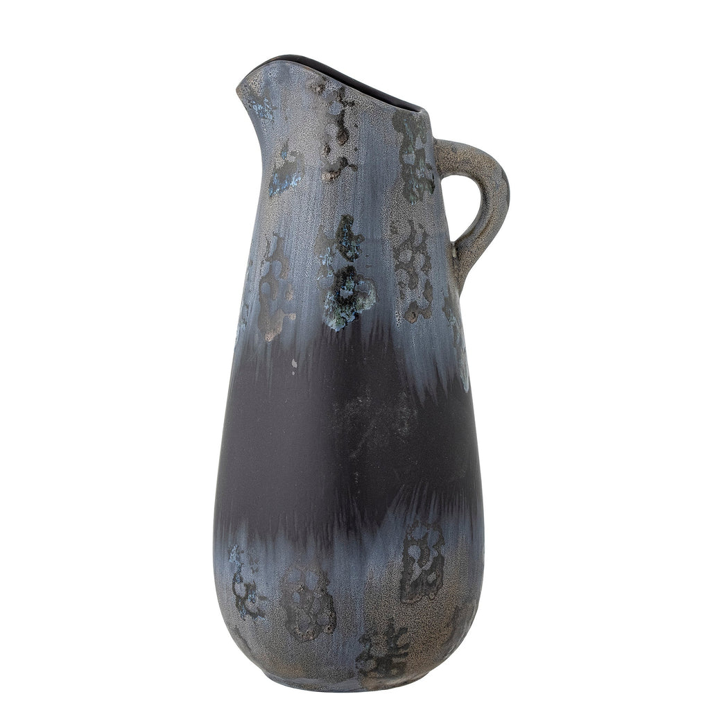 Khumo - Lote de 2 Jarrones - Negro - Gres