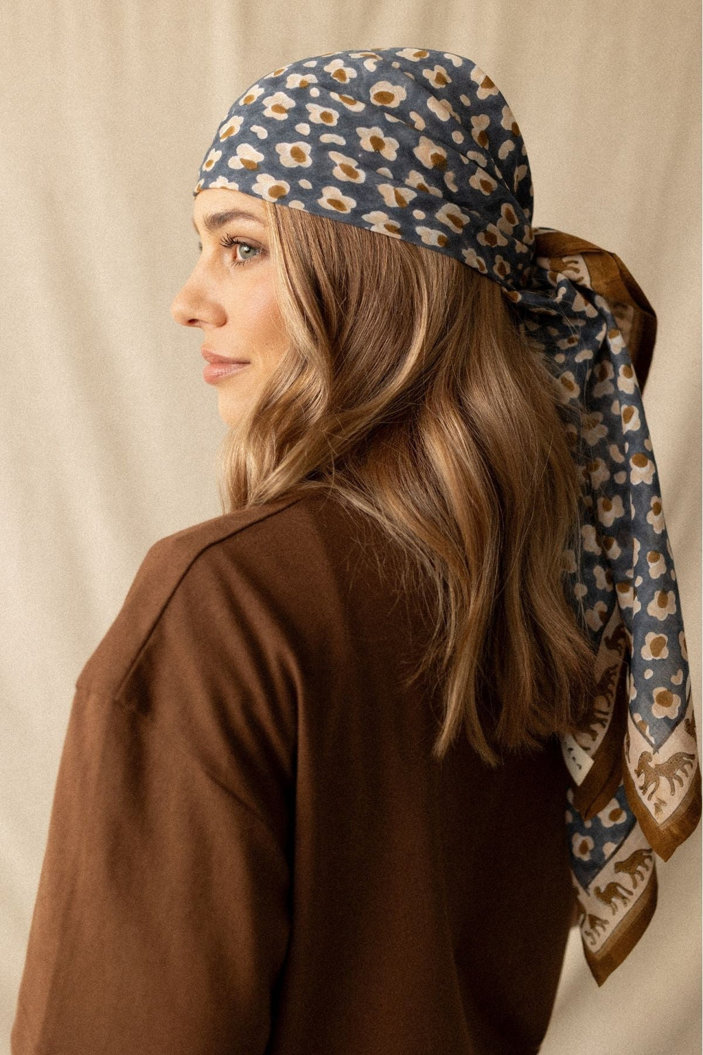 Big Foulard Dupatta