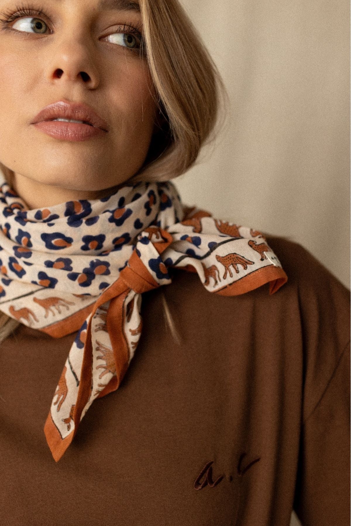 Big Foulard Dupatta