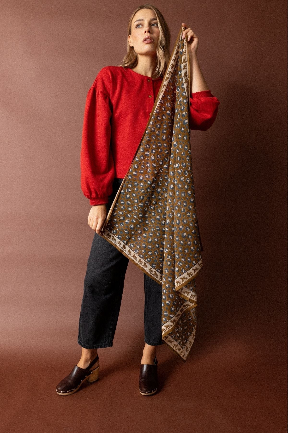 Big Foulard Dupatta