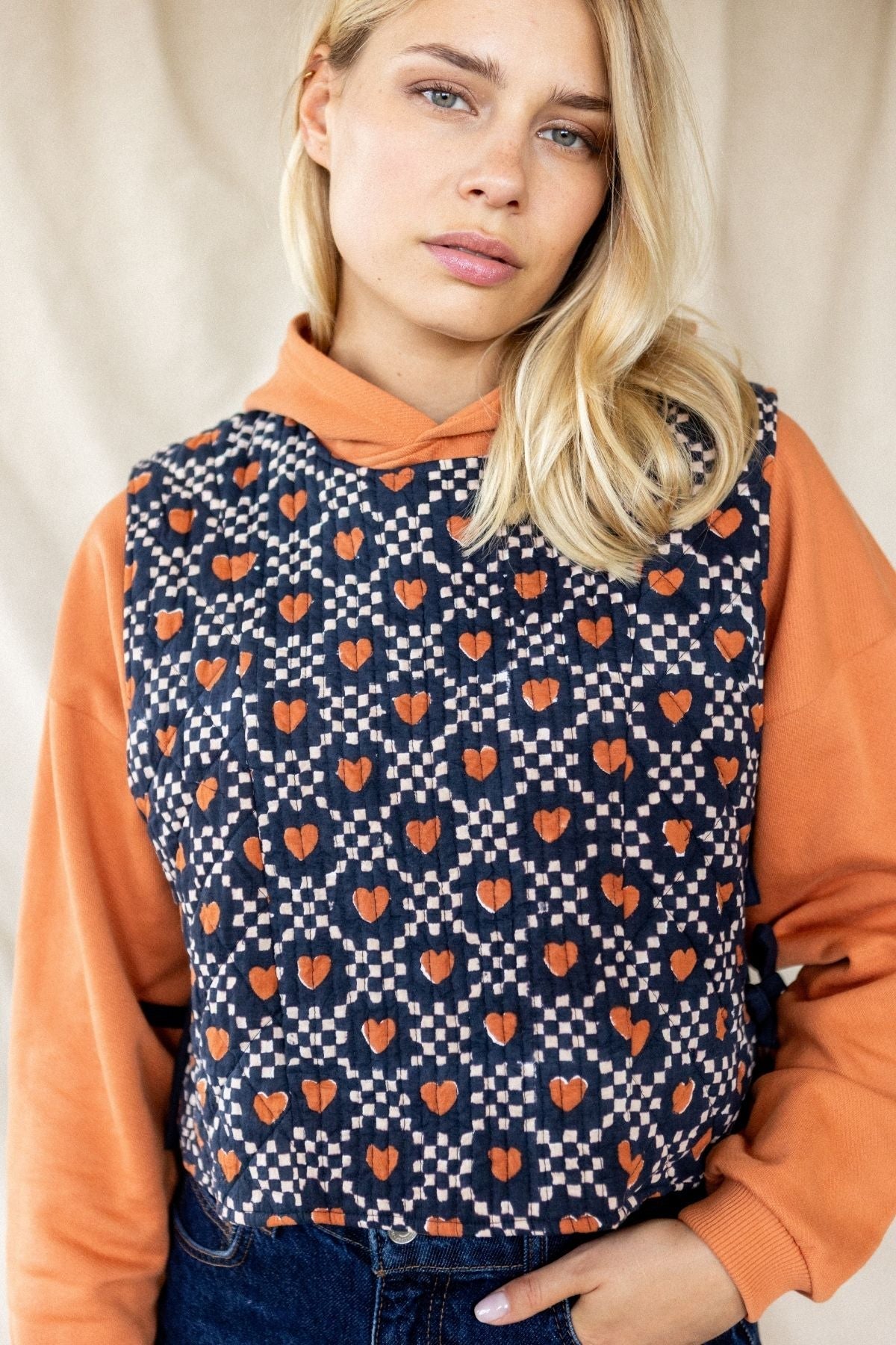 Pull sans manches Indrani