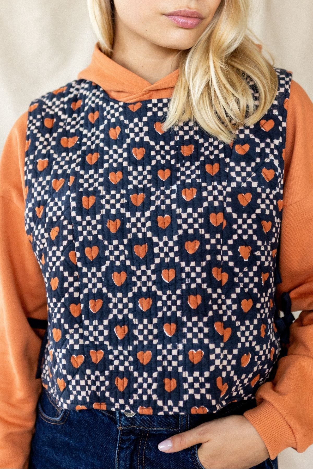 Pull sans manches Indrani