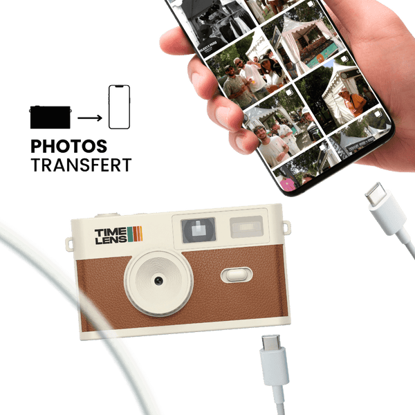 TimeLens® Cream Brown camera - TIME LENS - TL0119 - 