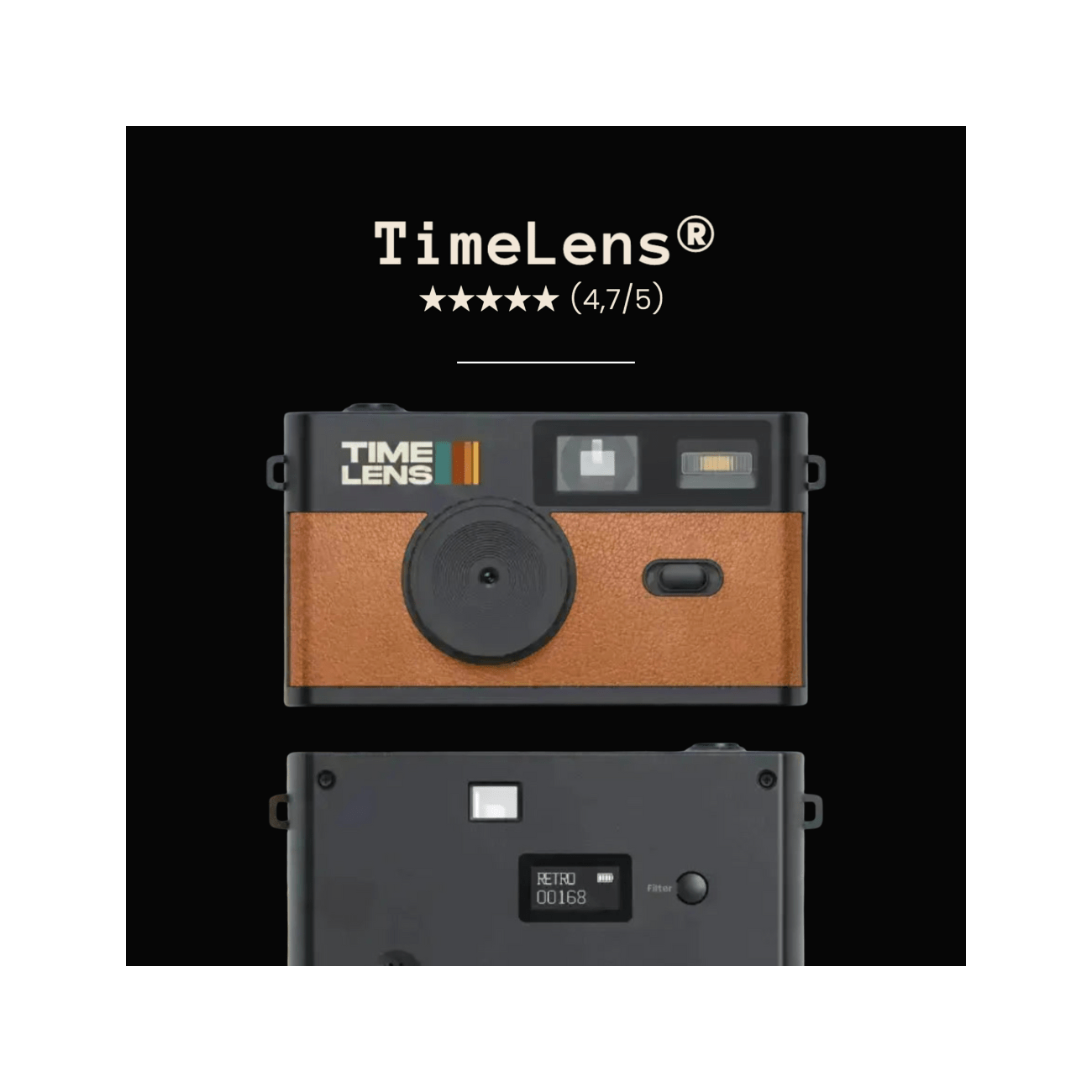 Cámara TimeLens® - TIME LENS - TL0101 - Marrón