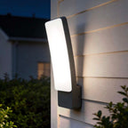 Kira Grey - Mains-Powered Wall Light - Aluminium - Dark Grey