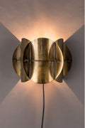 Brass - Applique da Parete - Metallo - Ottone