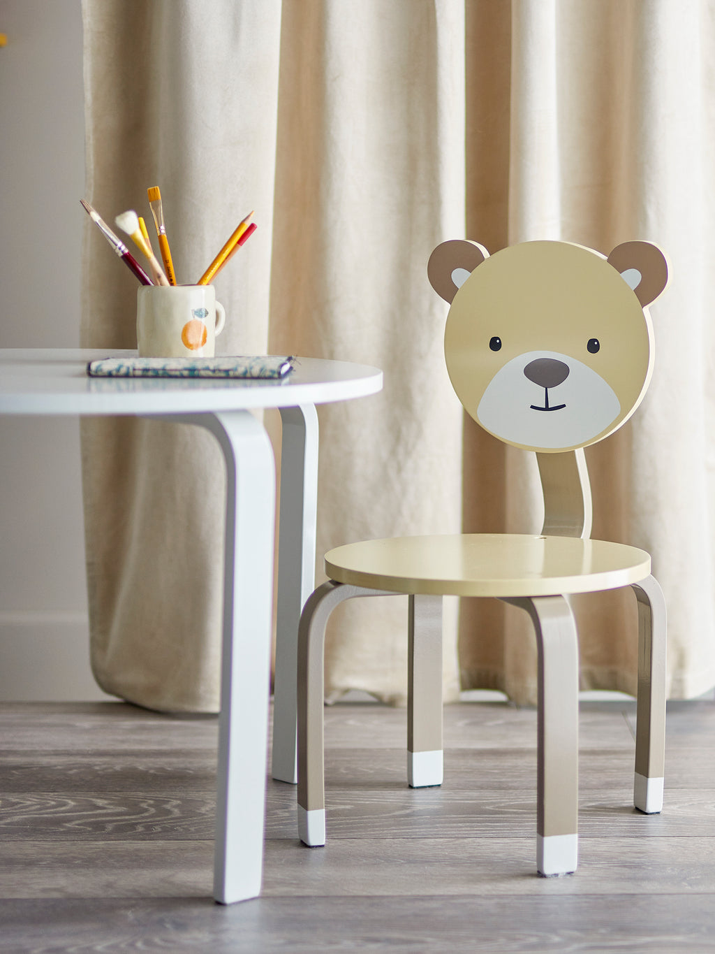 Marle - Silla - Marrón - Mdf Fsc®100%