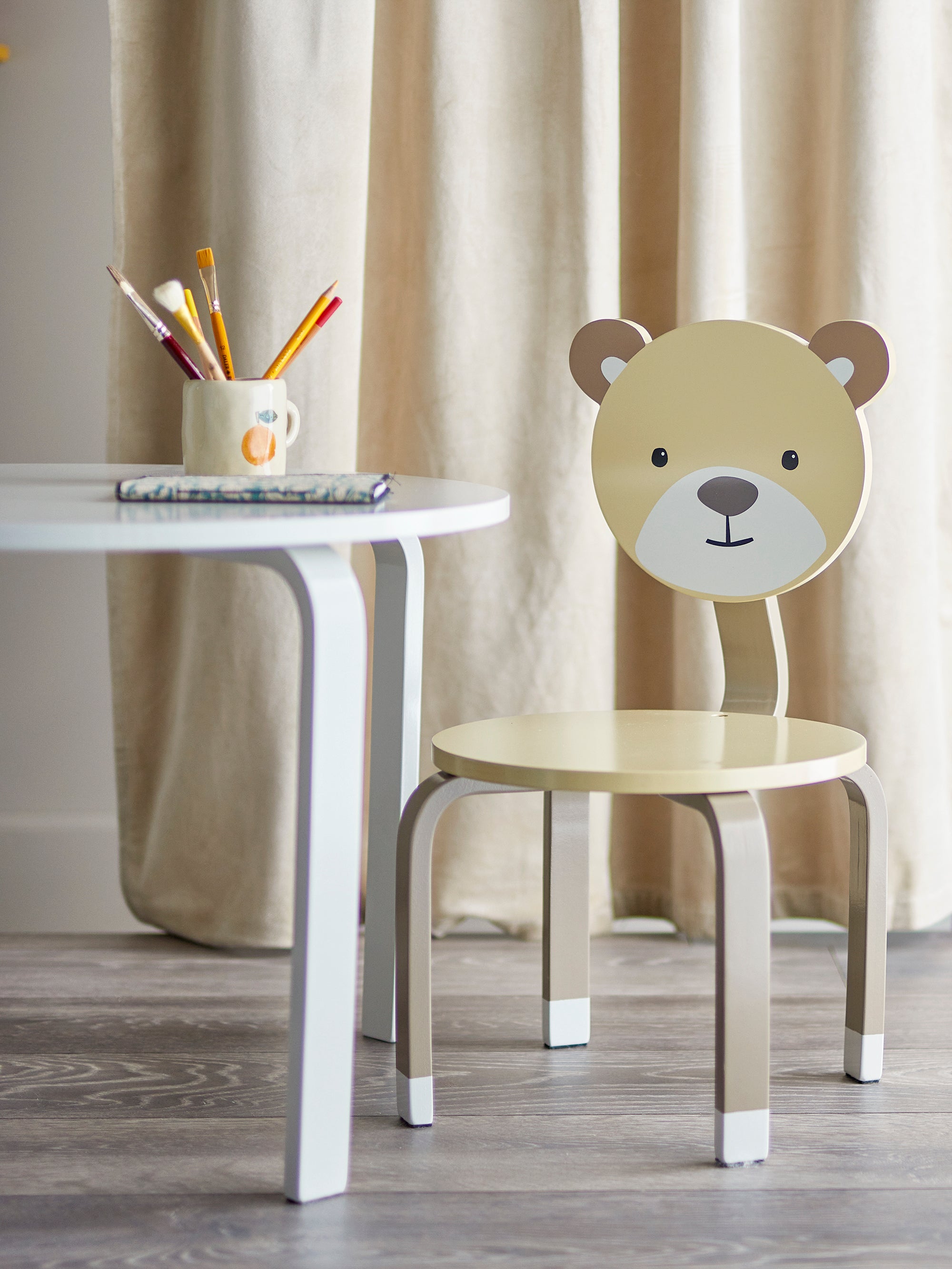 Marle - Silla - Marrón - Mdf Fsc®100%