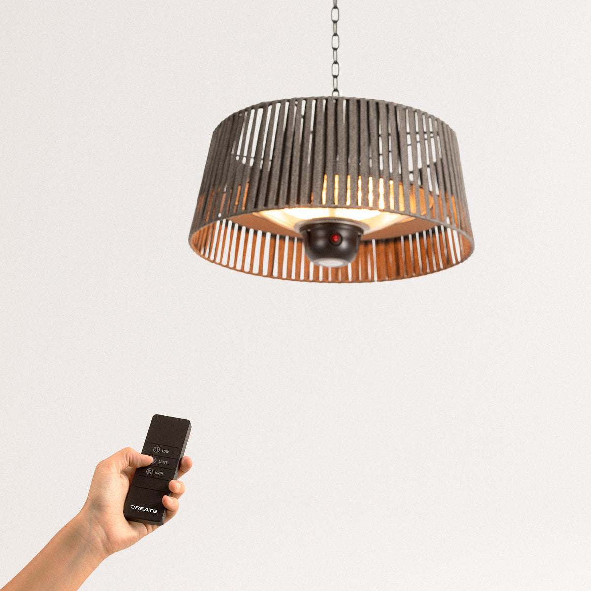 Hanger Heater - Lámpara halógena infrarroja y calefactor 1800W - Exclusive