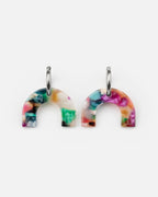 Boucles D'Oreilles Arc-En-Ciel - Confettis