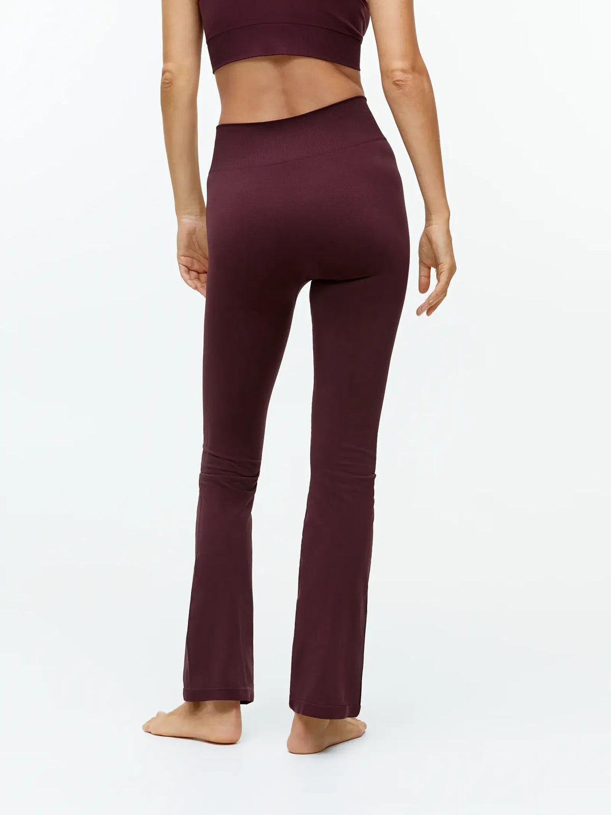 Flavia leggings – Röd