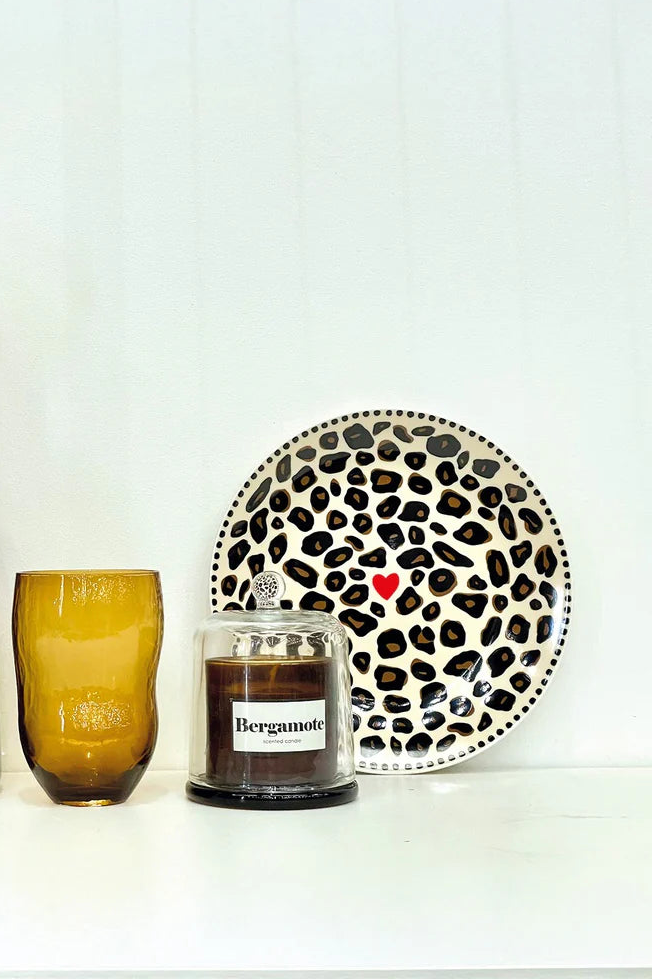 Wild Love Leopard Plate