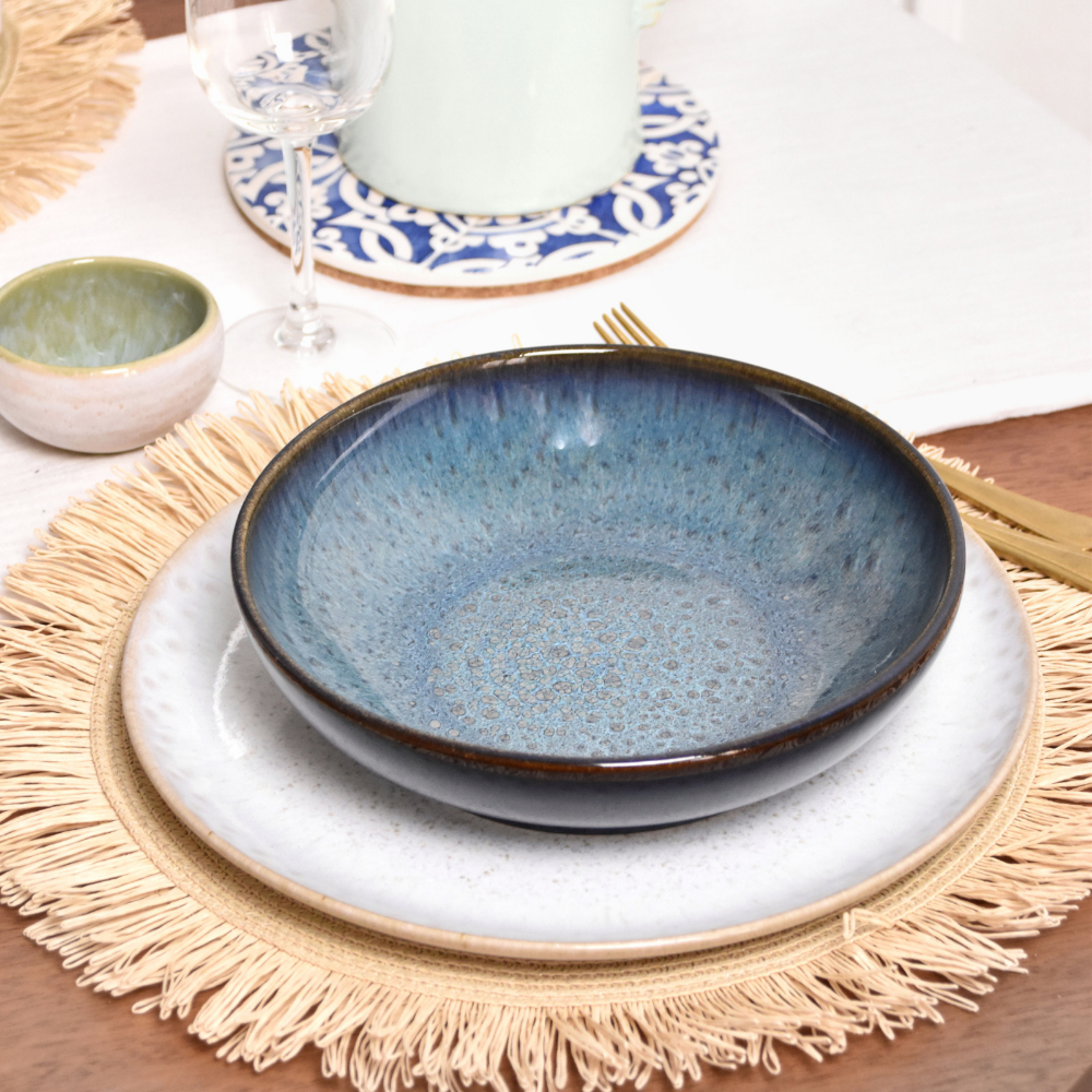 Deep Plates - Navy Blue