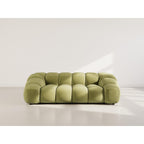 Ava - Canapé - 3 Places - Velours Texturé - Vert