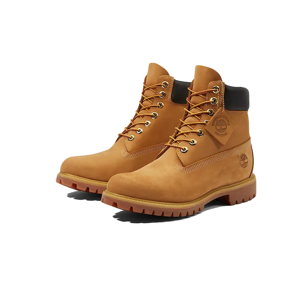 6 Inch Lace Up Waterproof Boot - Jaune