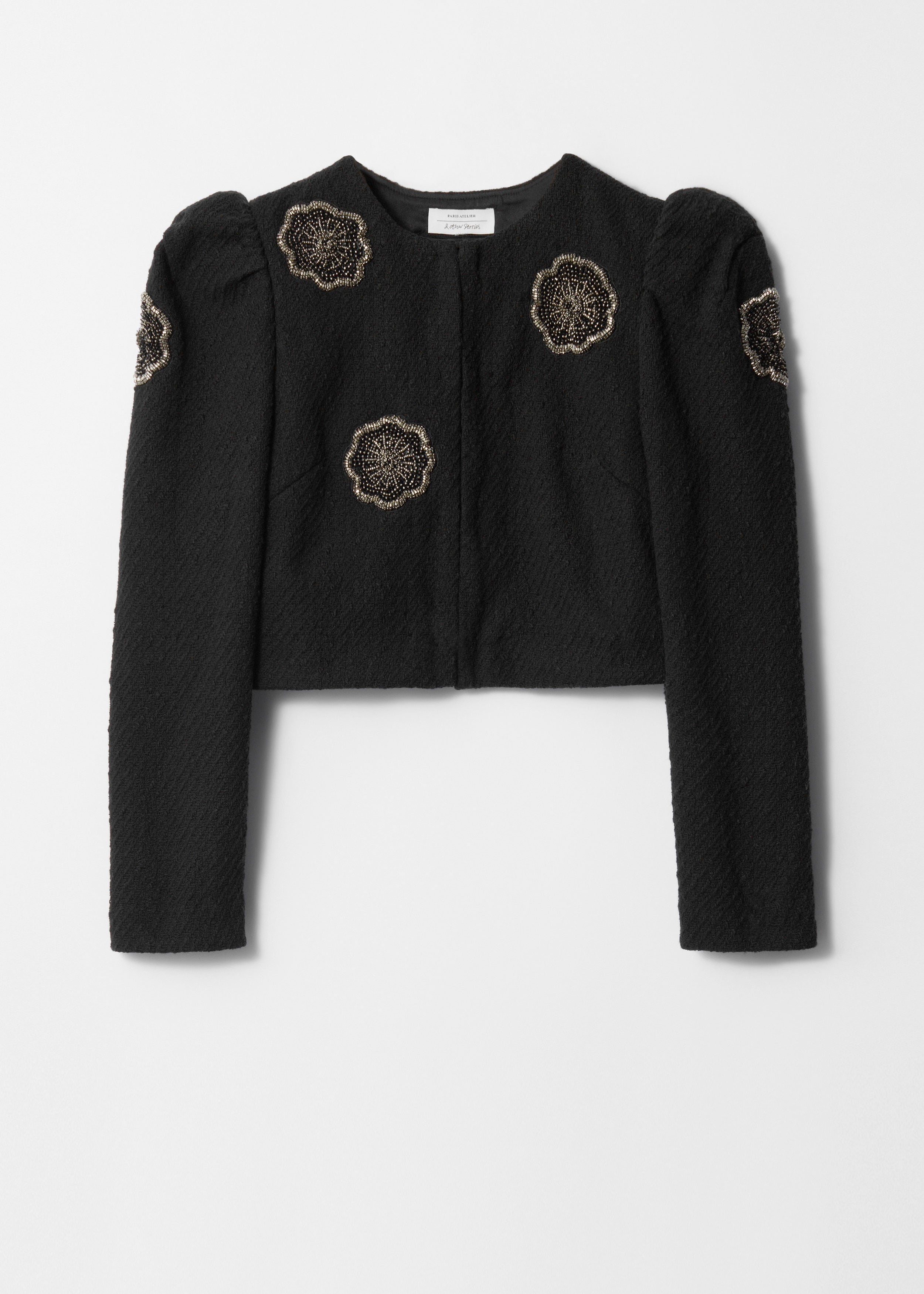 Veste Pa Tindra En Tweed - Noire
