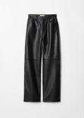 Pantalon Es New Toledo Leather Trs - Noir