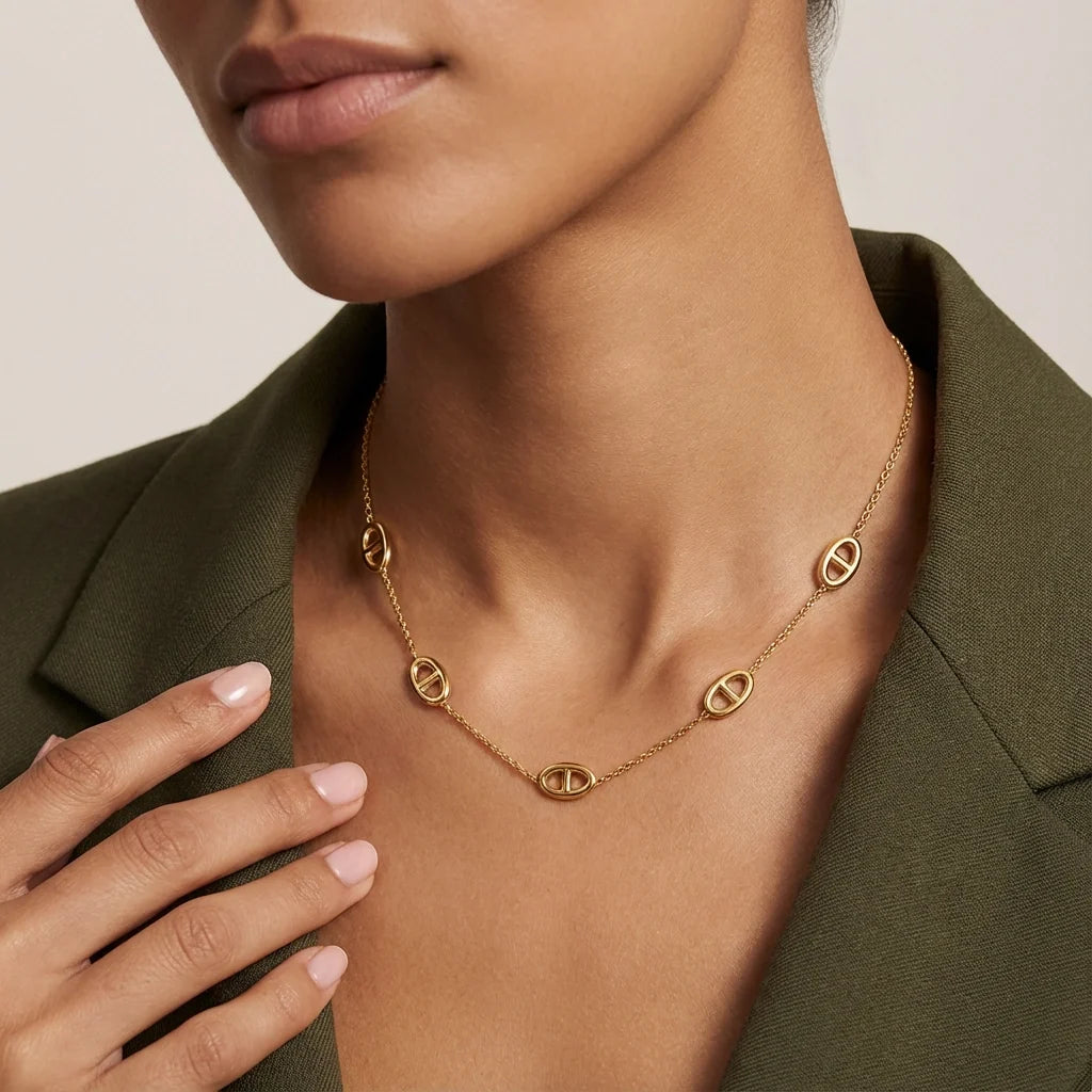 Collar Nudo Marinero