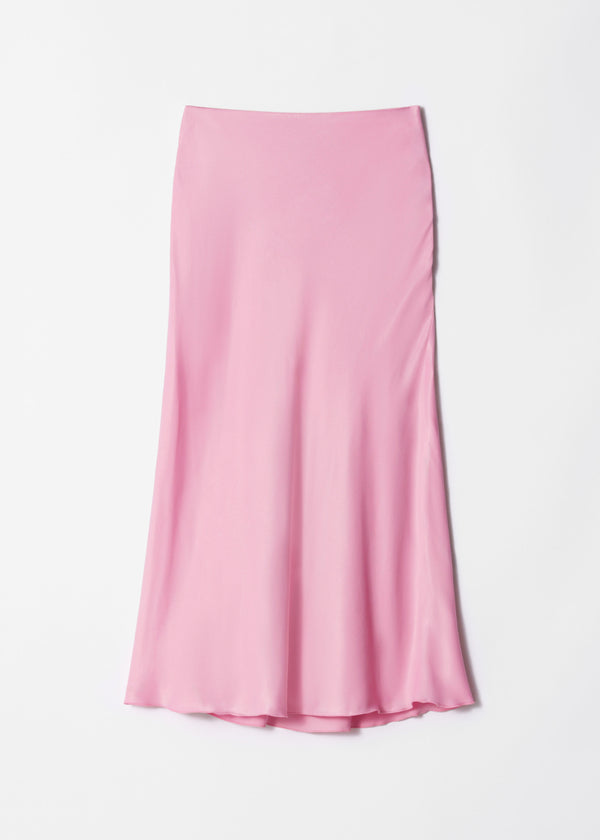 Skirt Es Alfrida Slip Skirt - Pink - Women
