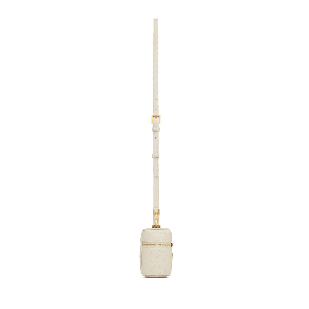 Saint Laurent - Bolso Vanity Gaby - Mujeres - Crema