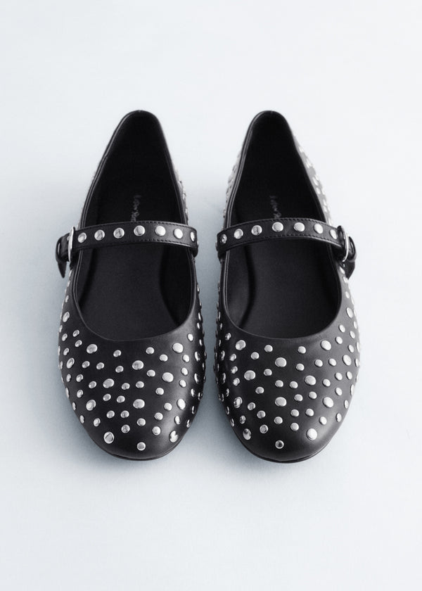 Shoes Lea Deco Ballerina - Black - Women