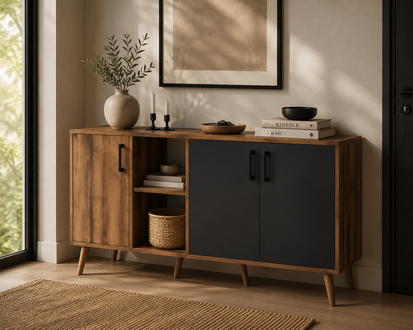 Console Exxen - Noyer / Anthracite