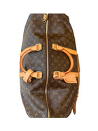 Louis Vuitton - Torba Keepall Bandoulière 45 Płócienna - Brązowy