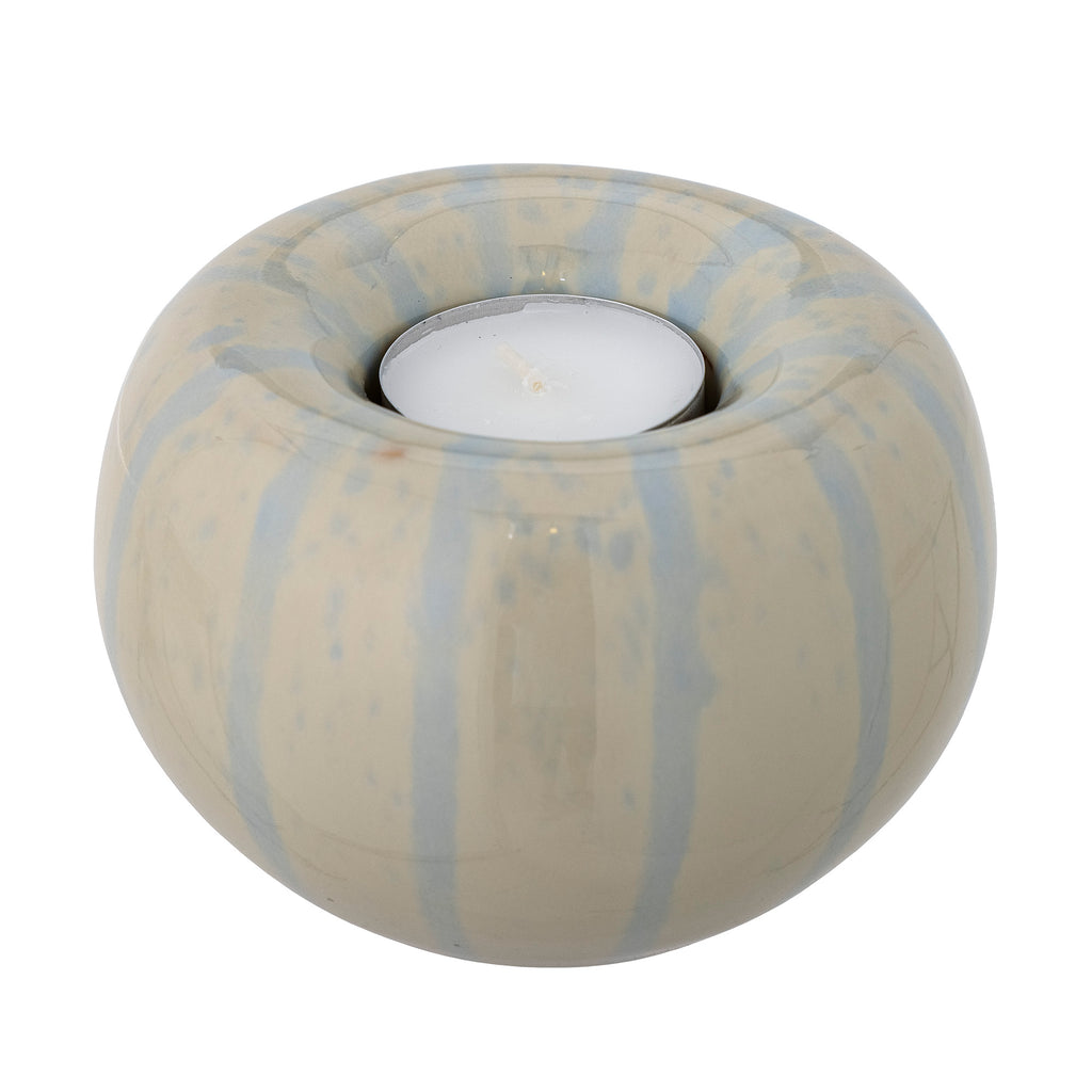 Agate - Votive - Yellow - Stoneware