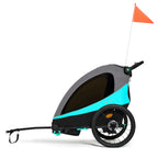Remolque Bicicleta Infantil 3En1 Nava Azul
