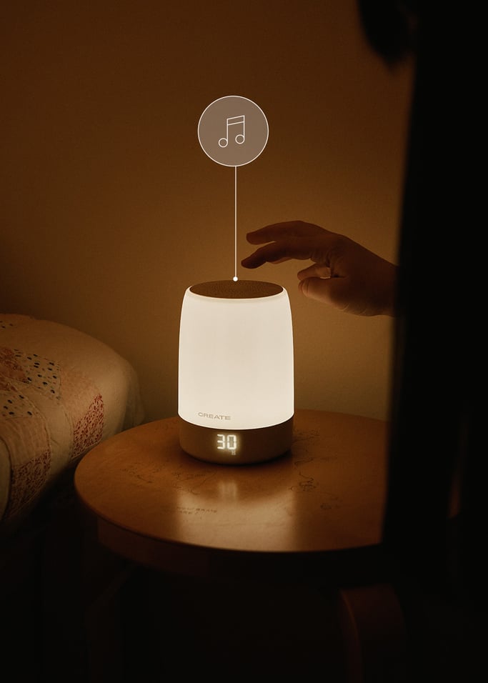 Baby Dream Connect - Baby Sleep Lamp + White Noise with Wi-Fi - Off-white