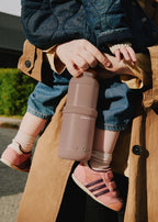 Portable Baby Milk Warmer - Milk + Water Warmer for Bottles - Moka