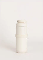 Portable Baby Milk Warmer - Milk + Water Warmer for Bottles - Off-White